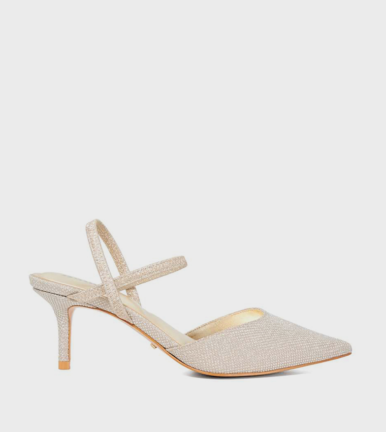 CLASSICAL Embellished Pointed Toe Pumps