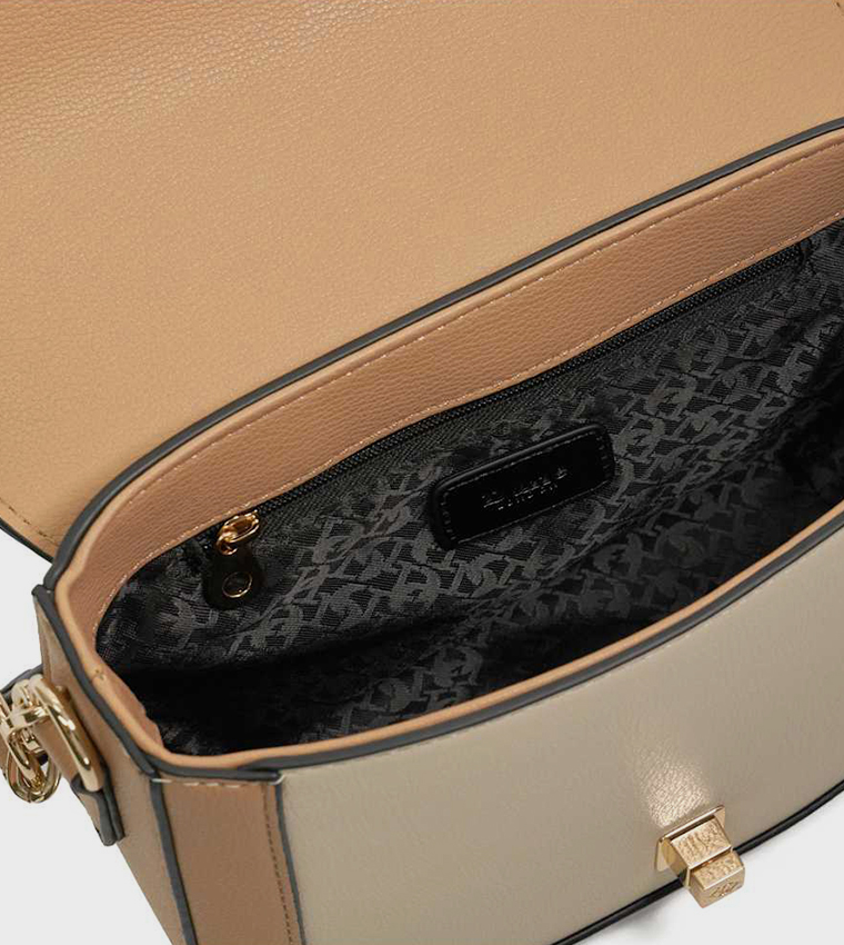 DANNYO Color Block Top Handle Bag