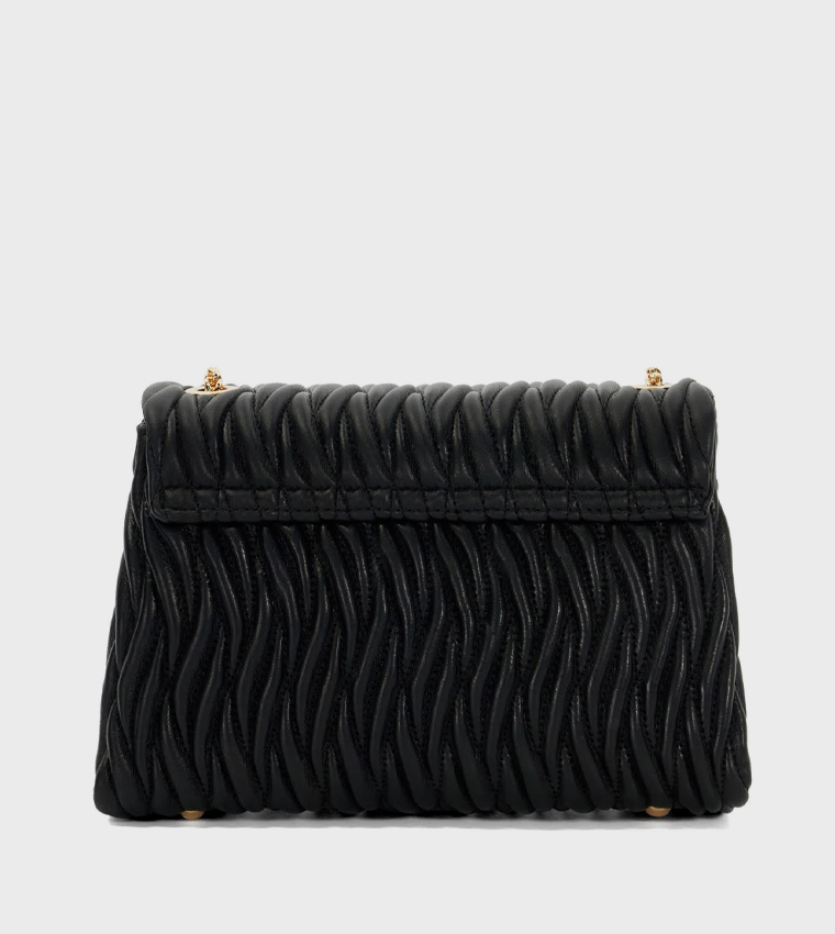 DARLING Quilted Flap Crossbody Bag