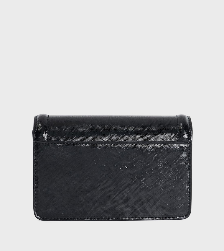 DASSIA Textured Convertible Clutch Bag