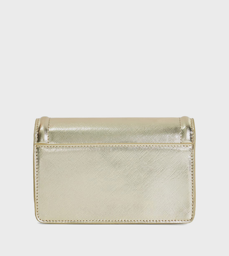 DASSIA Textured Convertible Clutch Bag