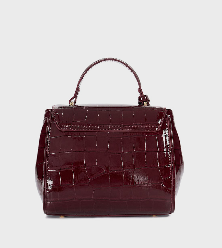DUNE REAL LONDON 特集号　no6 Buy Dune London DINKYDIRECT Logo Metal Satchel Bag In Black