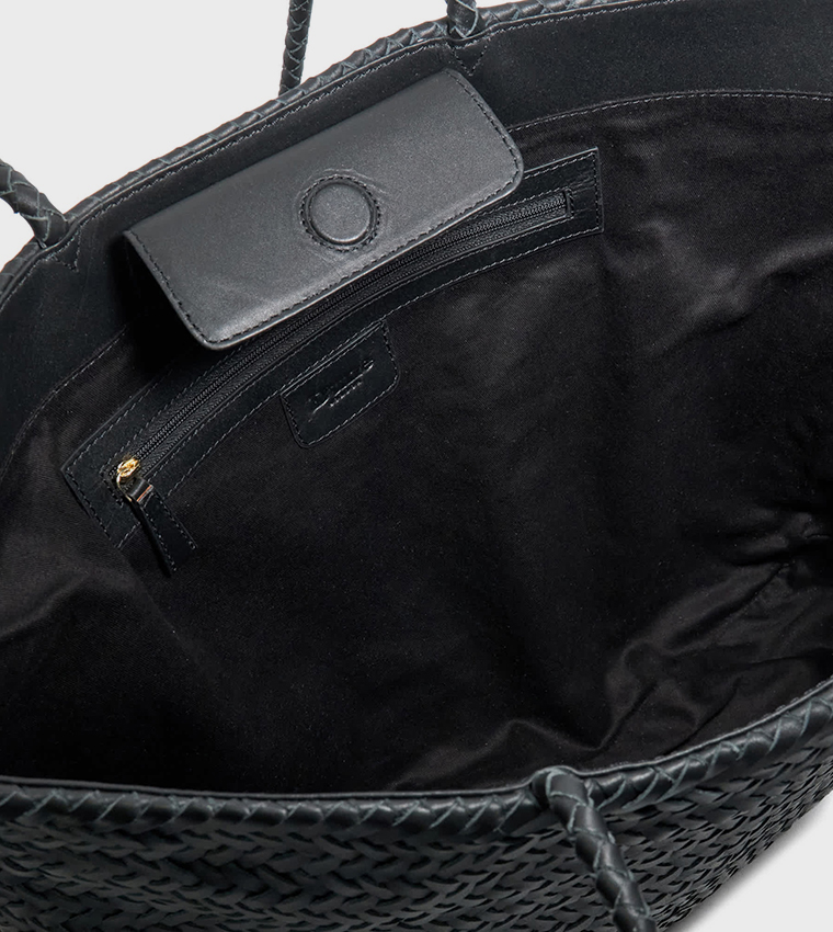DAXON Basket Weave Tote Bag