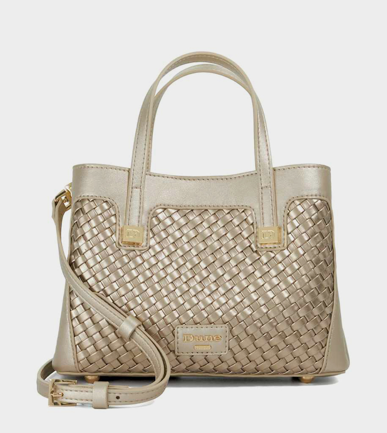 DEAVIE Braided Satchel Bag