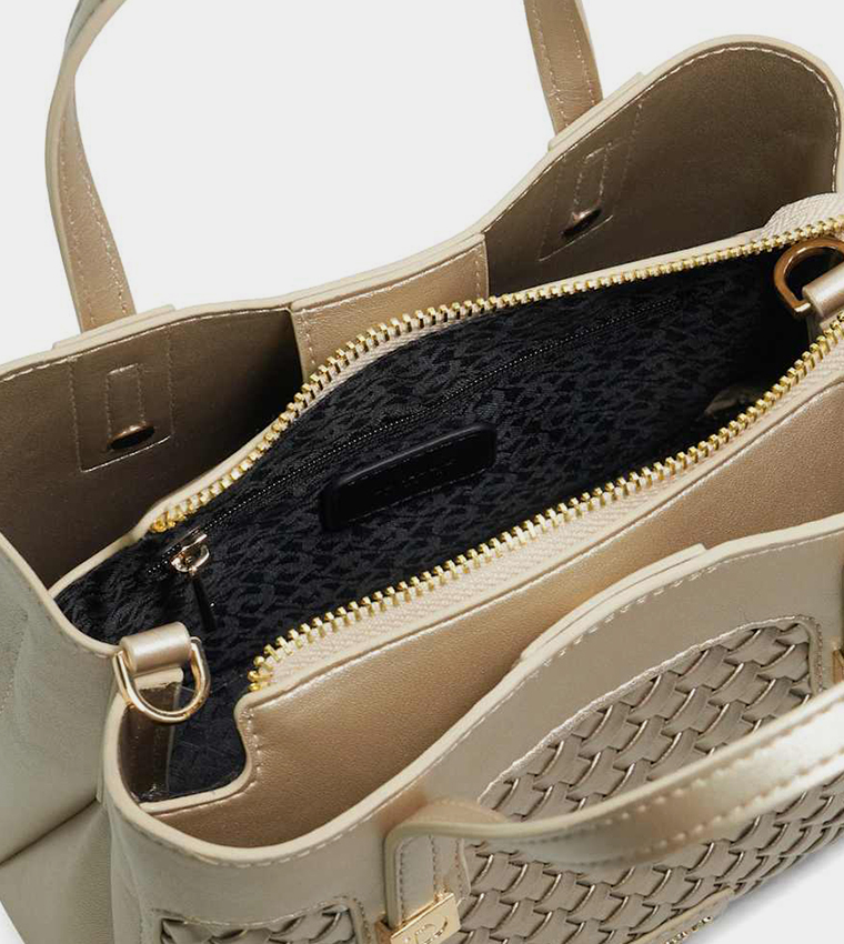 DEAVIE Braided Satchel Bag
