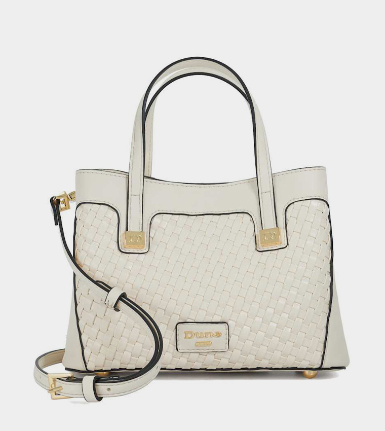 DEAVIE Braided Satchel Bag