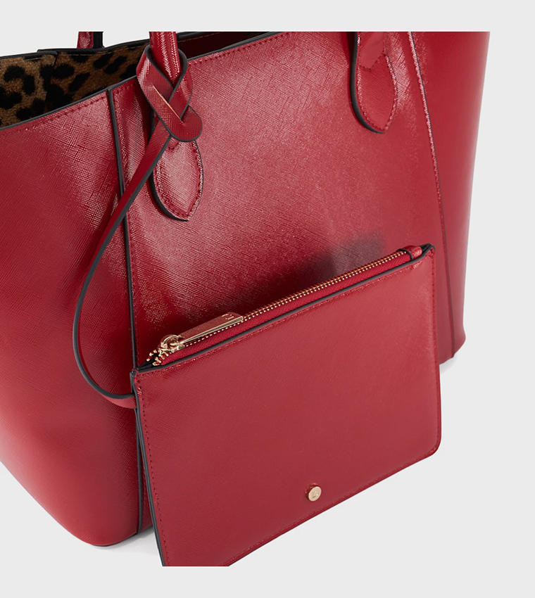 DEBECKO Textured Tote Bag