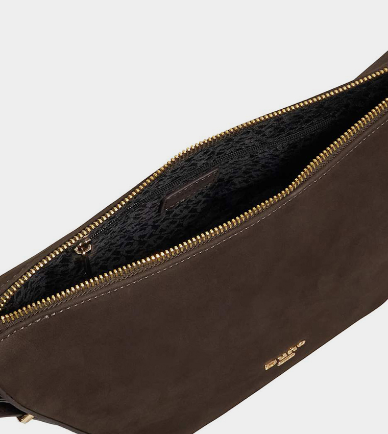 DELICATELY Logo Detail Shoulder Bag