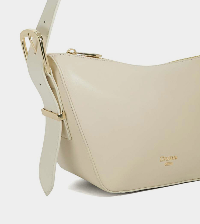 DELICATELY Logo Detail Shoulder Bag
