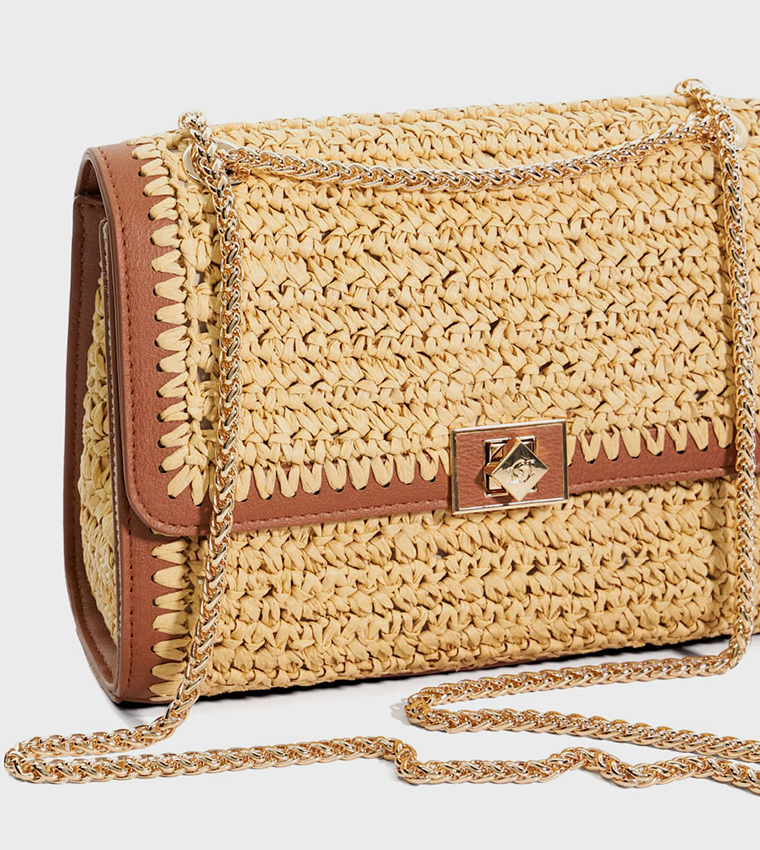 DELPHINIUM Handwoven Crossbody Bag