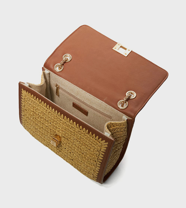 DELPHINIUM Handwoven Crossbody Bag