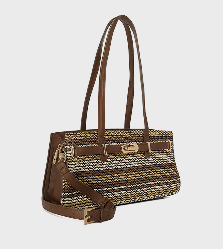 DEPEND Patterned Shoulder Bag