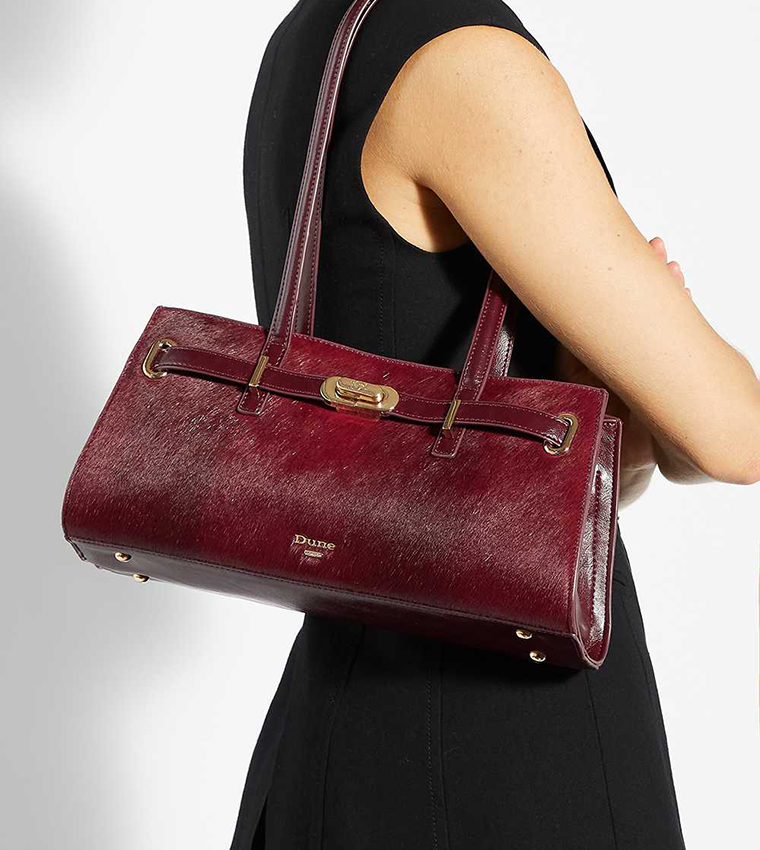 DEPEND Logo Detail Shoulder Bag