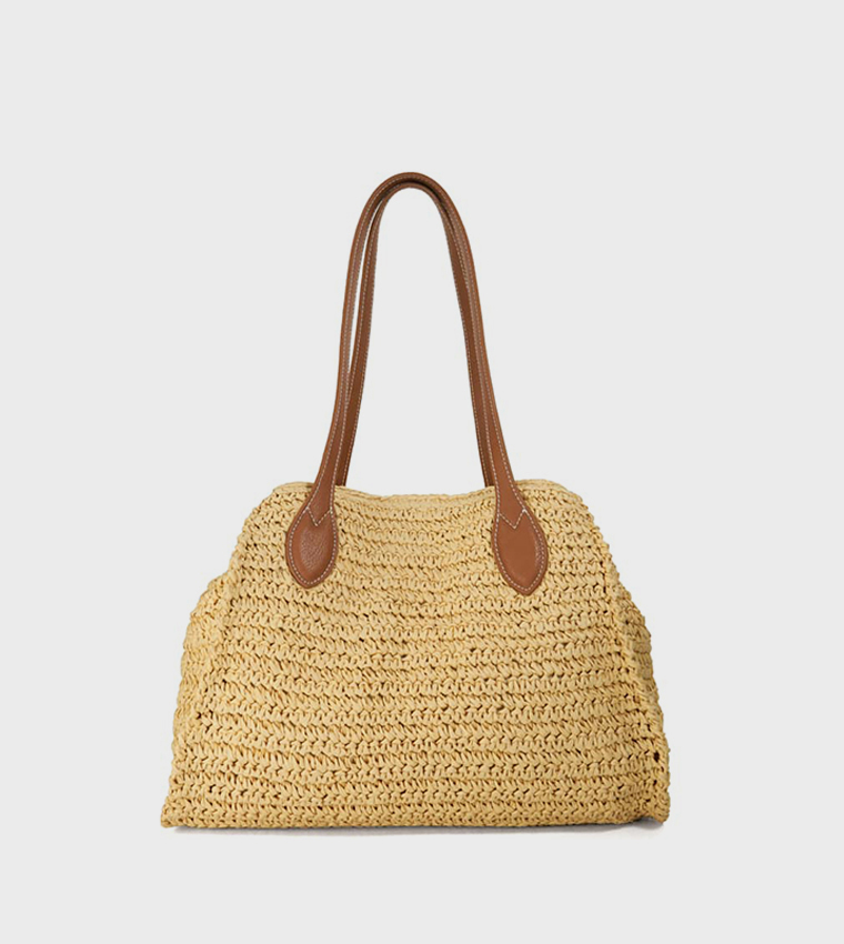 DEVOTEDLY Textured Shoulder Bag