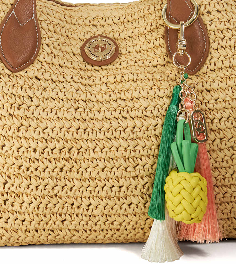 DEVOTEDLY Textured Shoulder Bag