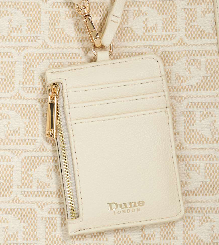 DIALECT Monogram Patterned Tote Bag