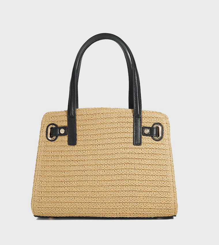 DINIDEFINE Straw Tote Bag