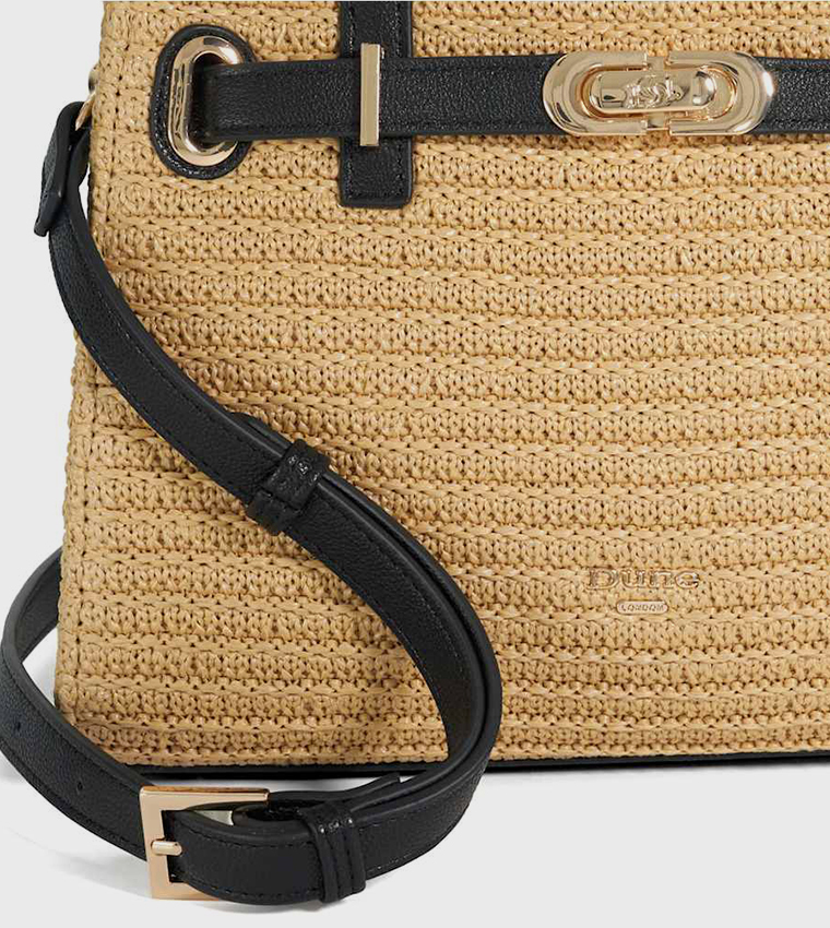 DINIDEFINE Straw Tote Bag