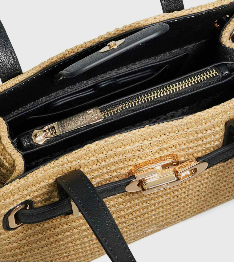 DINIDEFINE Straw Tote Bag