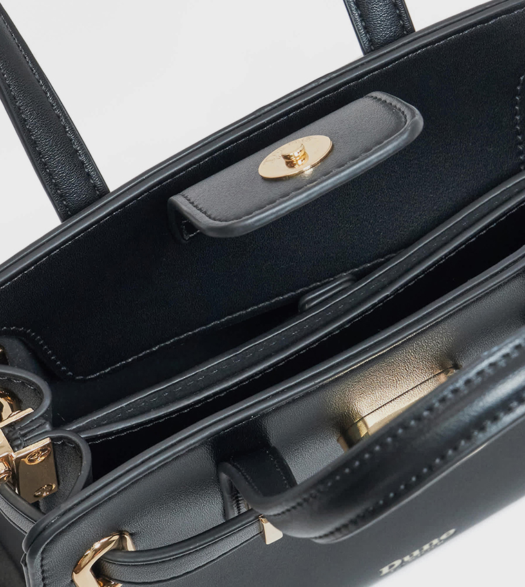DINIDEFINED Textured Satchel Bag