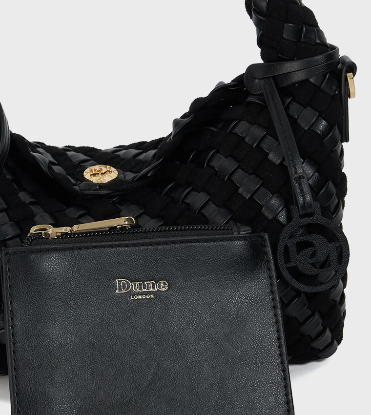 DINIDELIBERATES Basket Weave Shoulder Bag