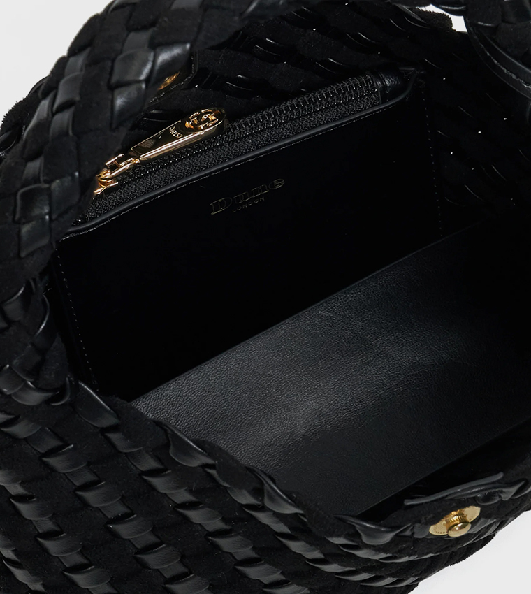 DINIDELIBERATES Basket Weave Shoulder Bag