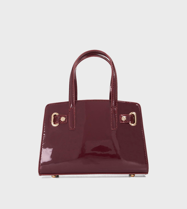 DINKYDEFINE Textured Satchel Bag