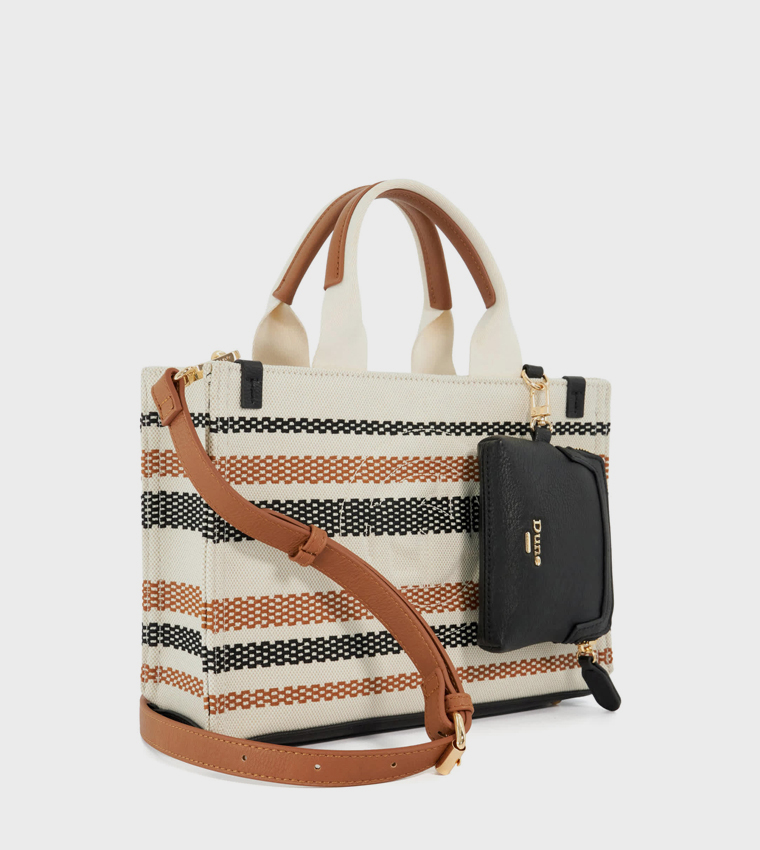 DINKYDELTRA Patterned Tote Bag