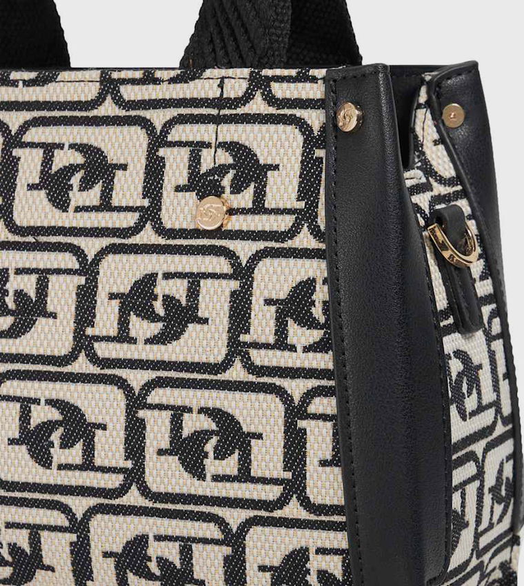 DINKYDIALECT Patterned Tote Bag