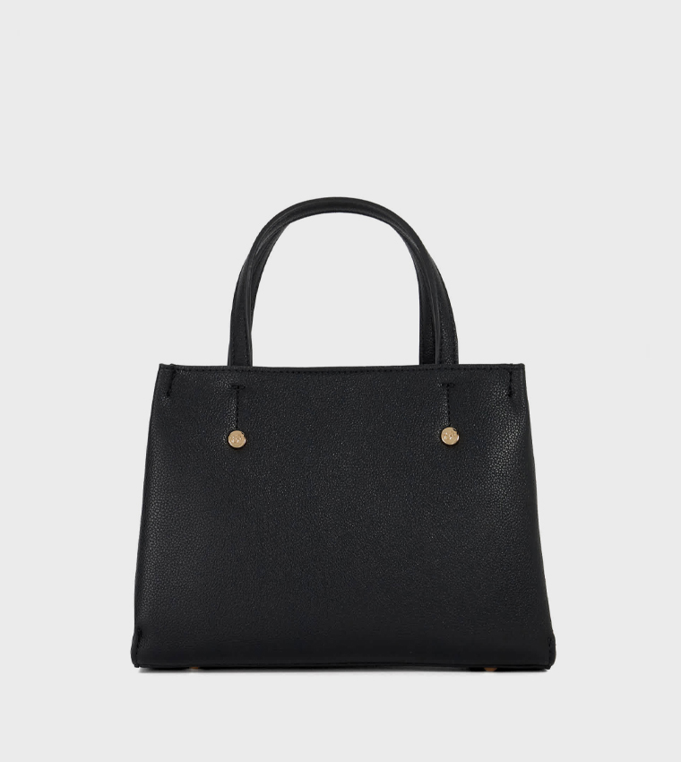 DINKYDIRECT Logo Metal Satchel Bag