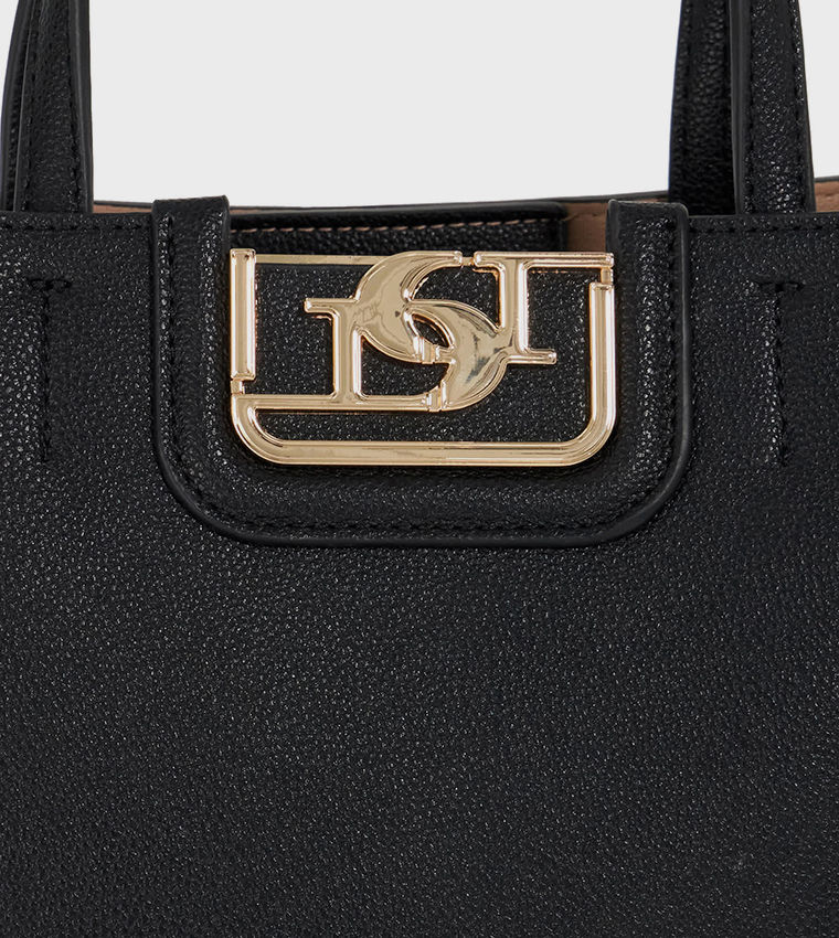 DINKYDIRECT Logo Metal Satchel Bag