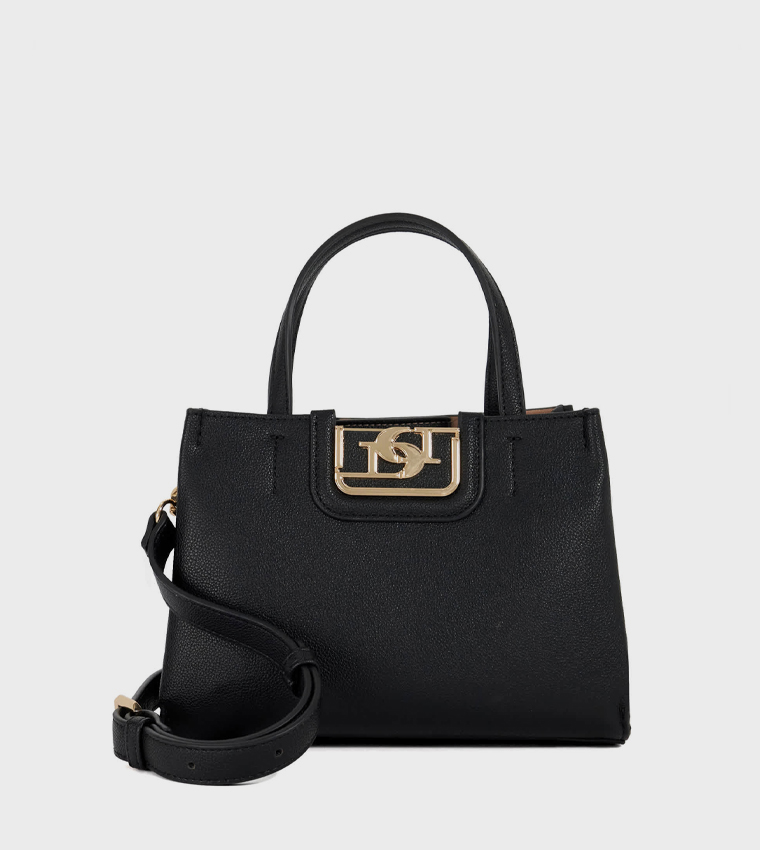 DINKYDIRECT Logo Metal Satchel Bag