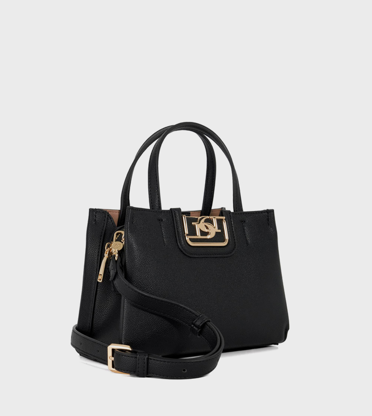 DINKYDIRECT Logo Metal Satchel Bag