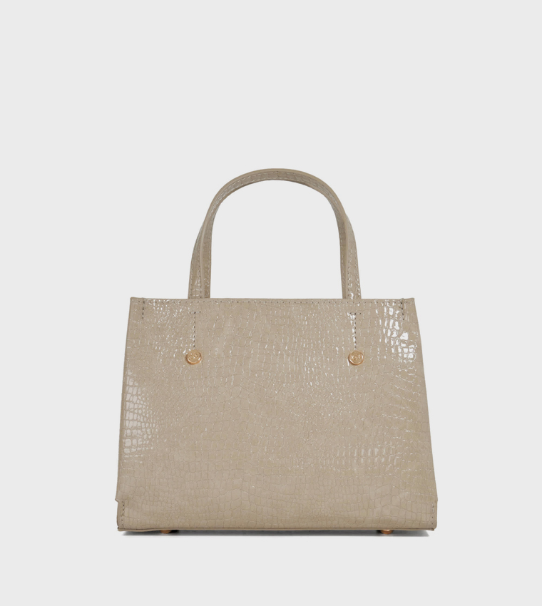 DINKYDIRECT Textured Satchel Bag