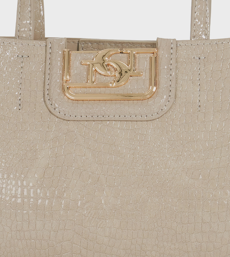 DINKYDIRECT Textured Satchel Bag