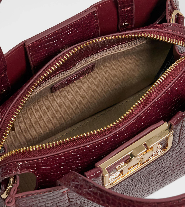 DINKYDIRECT Textured Satchel Bag
