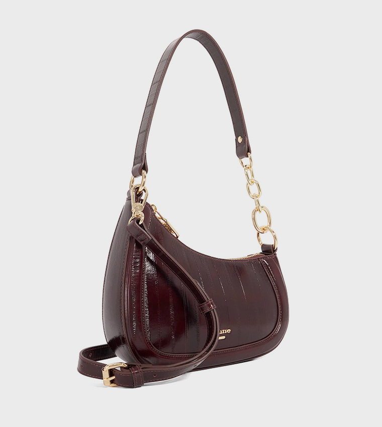DIRECTION Textured Shoulder Bag
