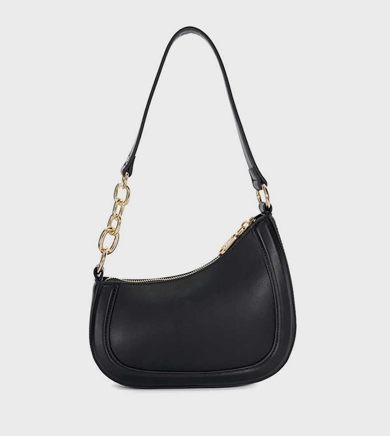 DIRECTION Chain Detail Shoulder Bag