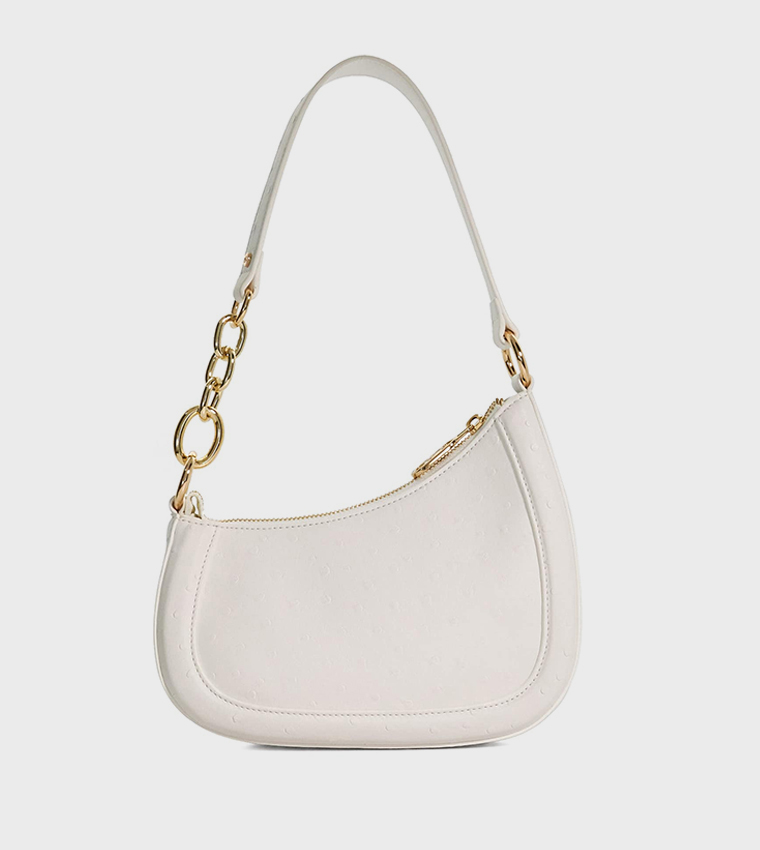 DIRECTION Logo Detail Shoulder Bag