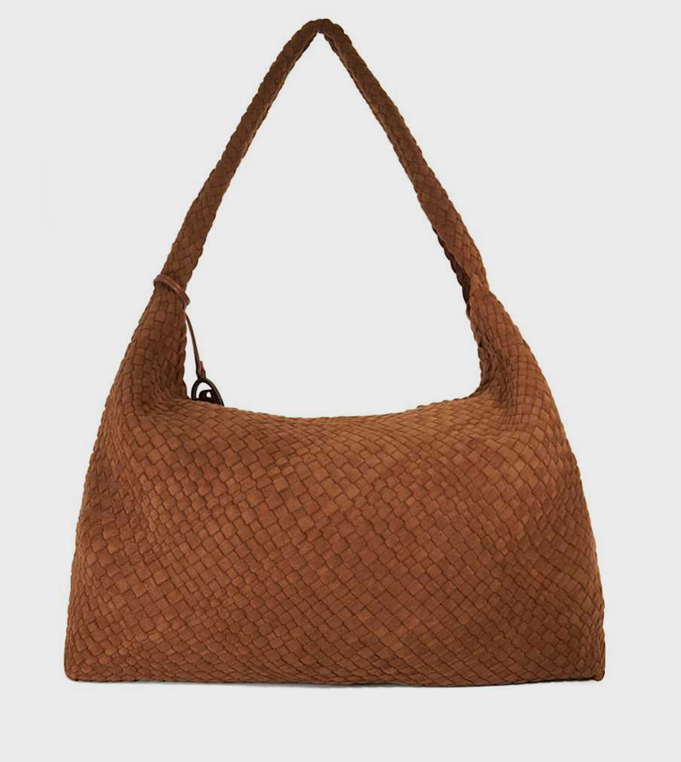 DELIBERATES Braided Shoulder Bag