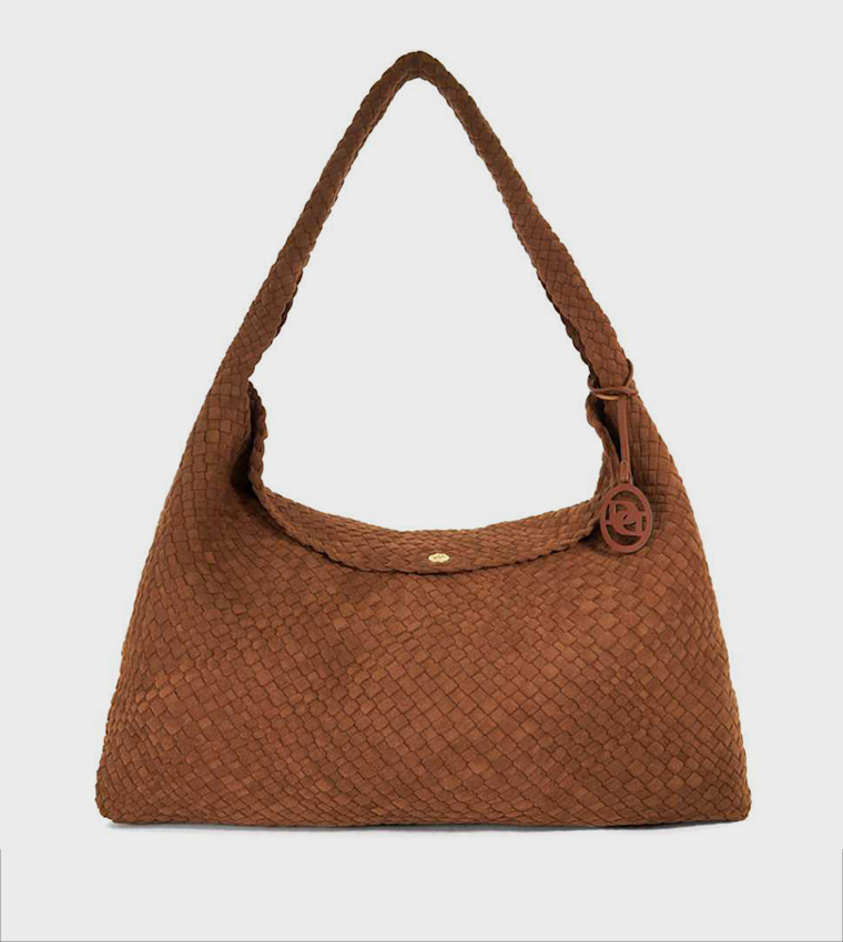 DELIBERATES Braided Shoulder Bag