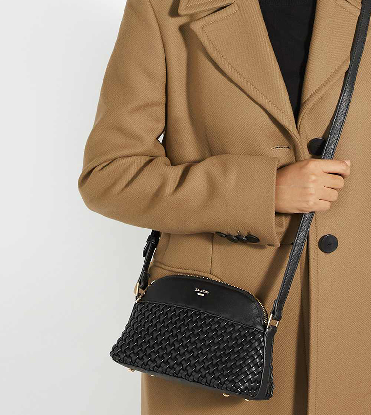 DISTINCT Braided Crossbody Bag