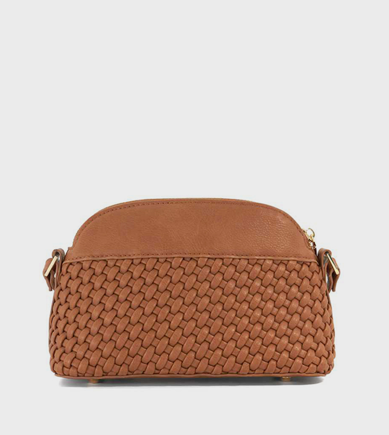 DISTINCT Braided Crossbody Bag