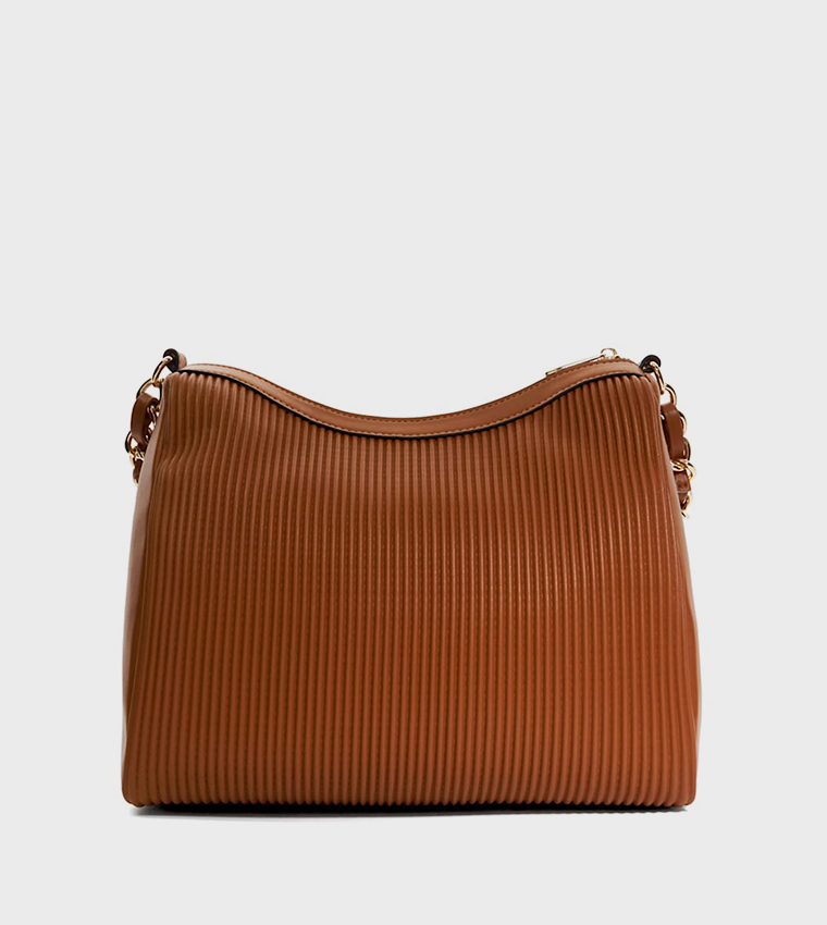 DOMENO Pleated Shoulder Bag