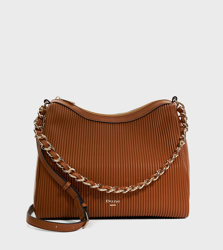 DOMENO Pleated Shoulder Bag