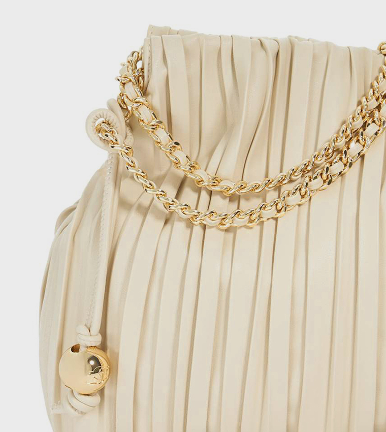 DOMINIC Textured Shoulder Bag