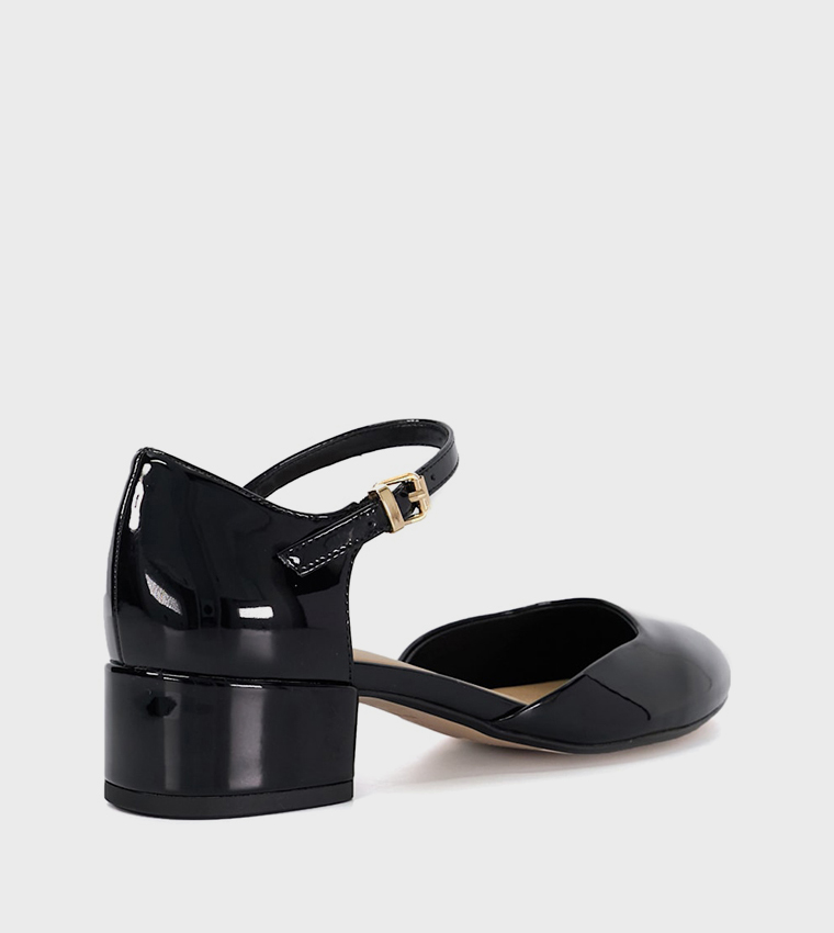 DOMINOS Ankle Strap Slingback Pumps