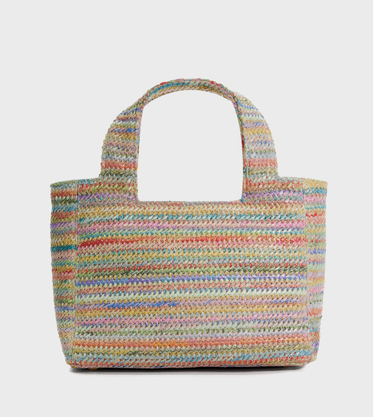DRIOS Handwoven Handheld Bag