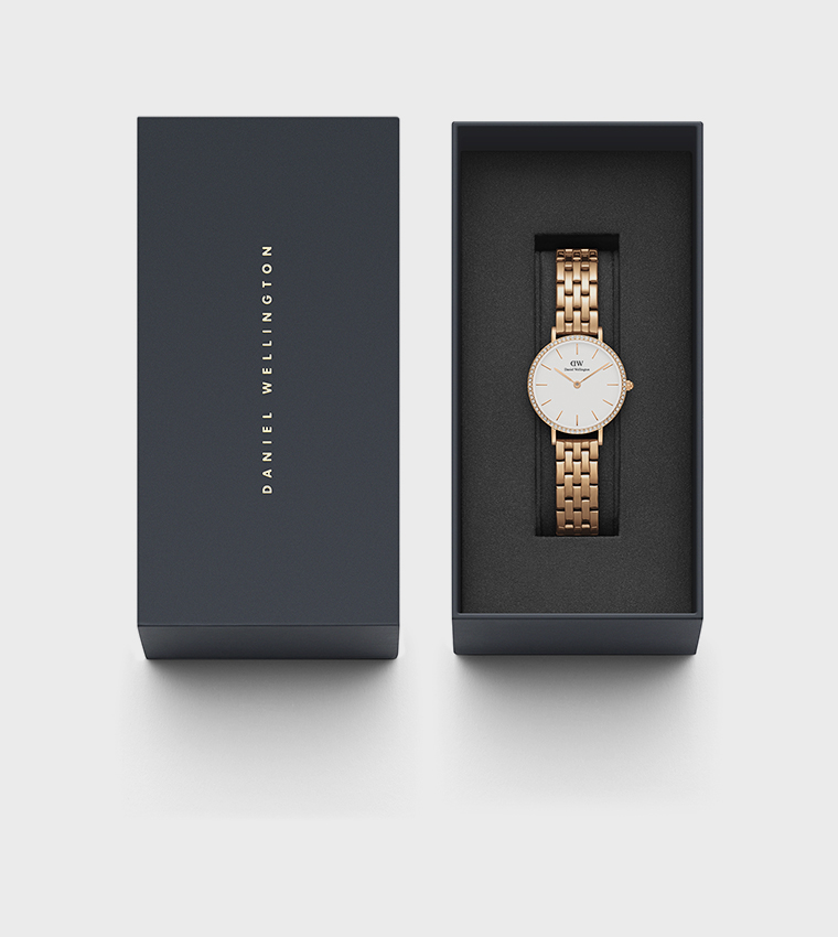 PETITE_STONE IN BEZEL Stone Studded Analog Watch