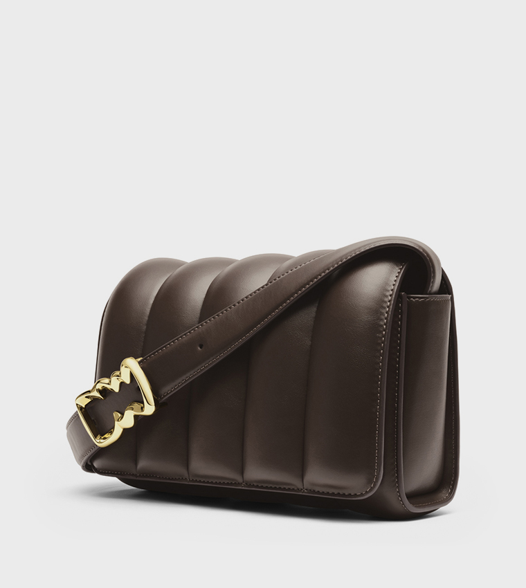 SADIE Quilted Large Crossbody Bag